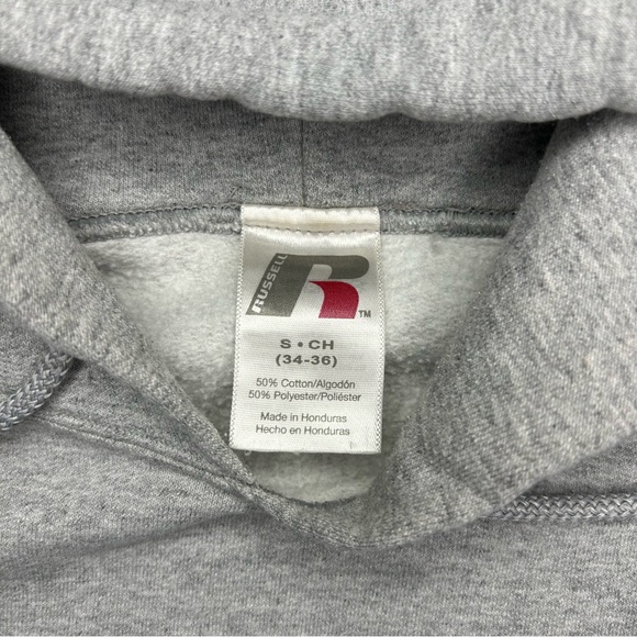 Russell Athletic Gonzaga Bulldogs Hoodie Sweatshirt Heather Grey Men’s Small - Picture 7 of 7